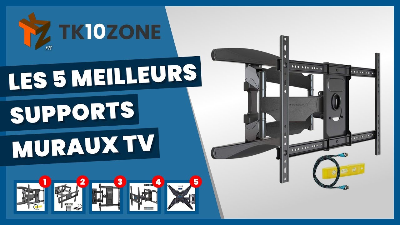 FORGING MOUNT Support Mural TV Orientable et Inclinable, Support