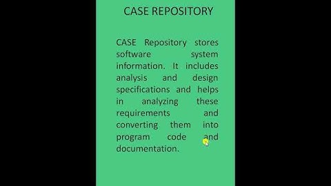 MCS-213 Software Engineering||Case Repository|| IGNOU TEE