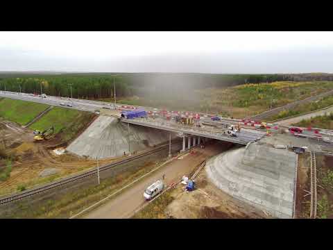 реконструкция путепровода/ reconstruction flyover #flyover #Пермь #Кунгур #Березники #Соликамск