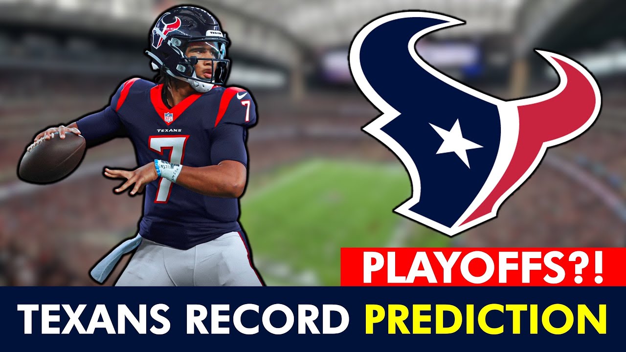 Texans In PLAYOFFS?! Record Prediction For Every Texans Game On 2023