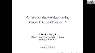 Mathematical theory of deep learning: Can we do it? Should we do it?