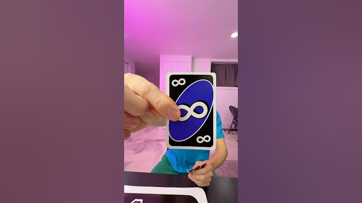 Infinity UNO CARD OMG🤯😱