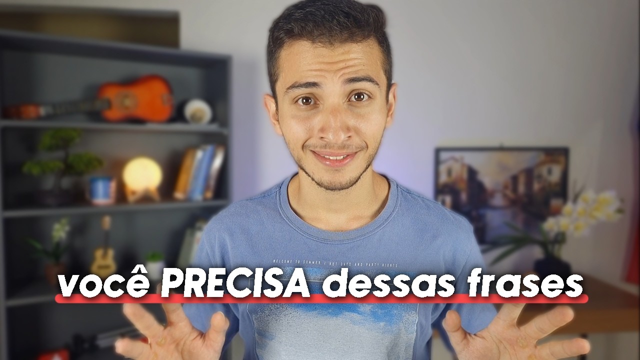 12 Frases em Inglês que você Precisa TODOS OS DIAS