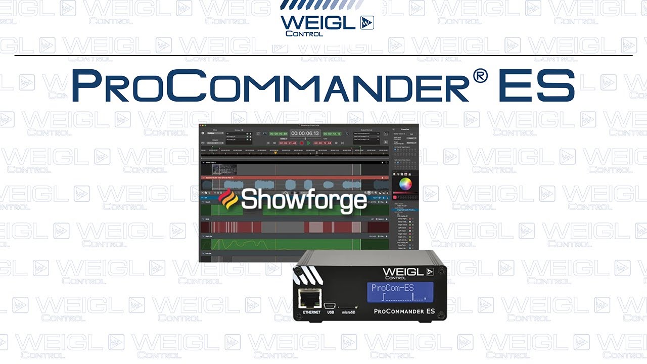 Weigl Control Panel Weigl Control - ProCommander® ES explained in German (in Deutsch) - YouTube