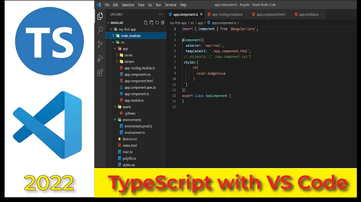 How to Install and Compile Typescript with Visual Studio Code | Vscode | IAmUmair