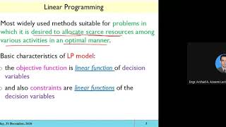 Engineering Economics & Management (Linear Programming _ Optimization) _ Lecture No. 06 (Part-A)