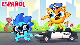 Carros De Policía Bomberos Y Ambulancia Baby Zoo Español - Canciones Infantiles