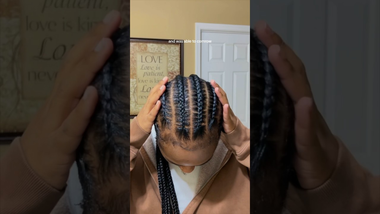let me teach you how to cornrow🫴🏾 #braiding#hair