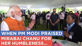 Mirabai Chanu&#39;s special gesture wins PM Modi&#39;s heart...Find out more in this video!