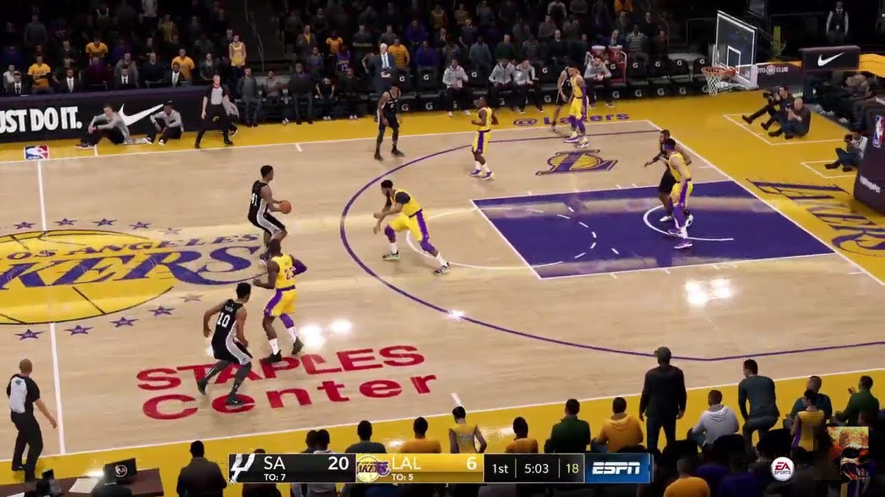 NBA LIVE 19 Spurs vs Lakers LIVE STREAM YouTube
