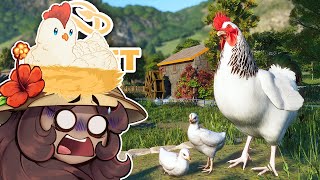 Wait  These CHICKENS Are Real After All?!  Planet Zoo: Barnyard Pack (It Wasn't A Fever Dream!)