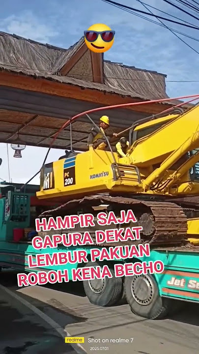 HAMPIR SAJA BECHO PROYEK SITU CIKADONDONG NYENGGOL GAPURA DEKAT LEMBUR PAKUAN 😁