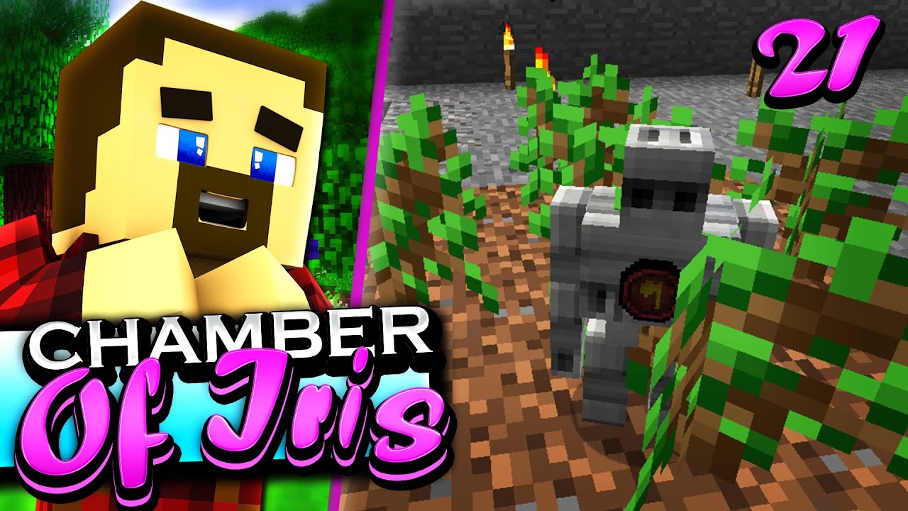 "HE'S A MINI LUMBERJACK" | Minecraft Chamber of Iris Modded SMP #21