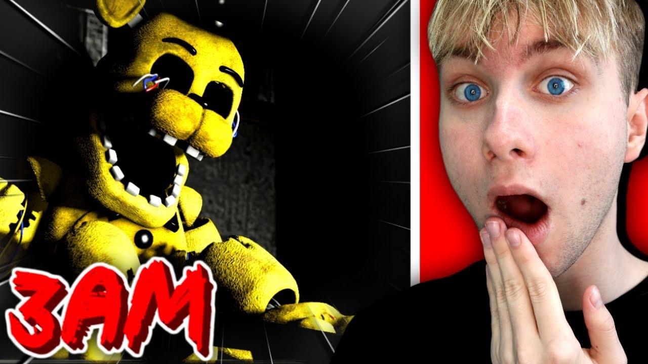 NEKOUKEJ NA TYTO FNAF ANIMACE VE TŘI HODINY V NOCI ... 😨