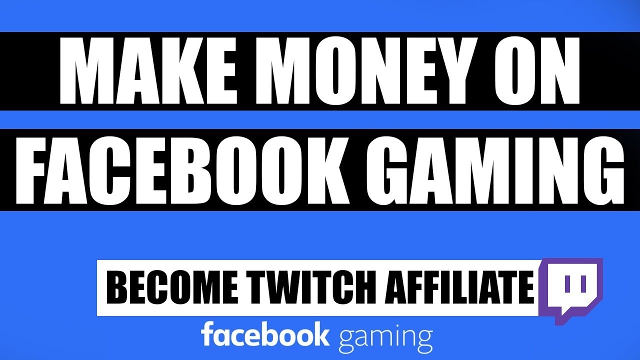 FACEBOOK GAMING:-How To Become A Twitch Affiliate Tutorial 2020 (Facebook Level Up Twitch