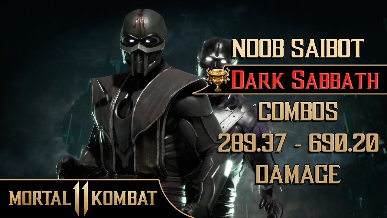 Noob Saibot mask from Mortal Kombat 11 - Darkness