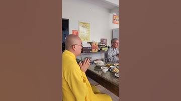 Bữa cơm Chánh niệm tại khóa tu Một Ngày An Lạc - Chùa Chánh Thiên@ThichNhatDao @quyen2023