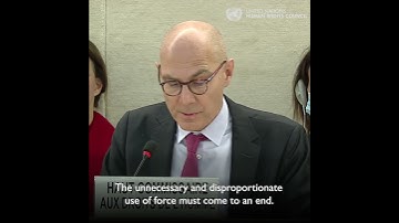 SS35 | "We are now in a full-fledged human rights crisis" in Iran says UN human rights chief