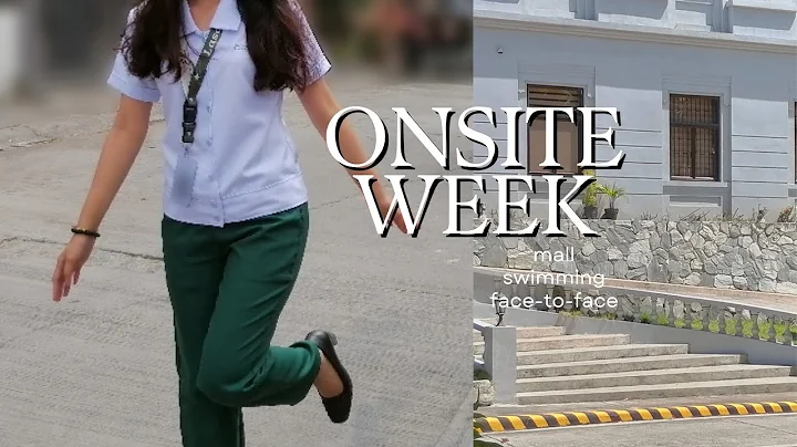 DLSU-D's onsite week: mall, swim class, cutting my hair, studying