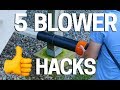 Leaf Blower Hacks that will Blow you Away  🍁Fall Leaves
