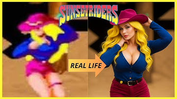 Want REAL-LIFE Sunset Riders? AI Makes It Possible!