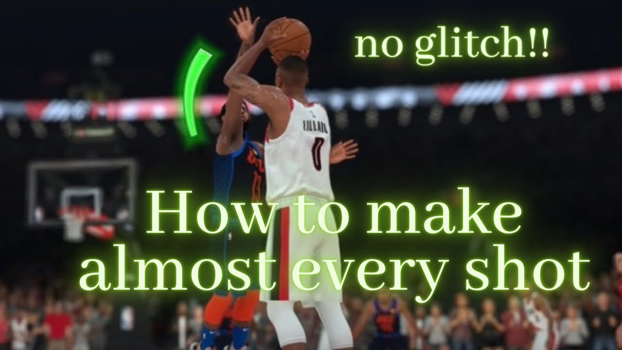 nba 2k mobile how to make every jump shot YouTube