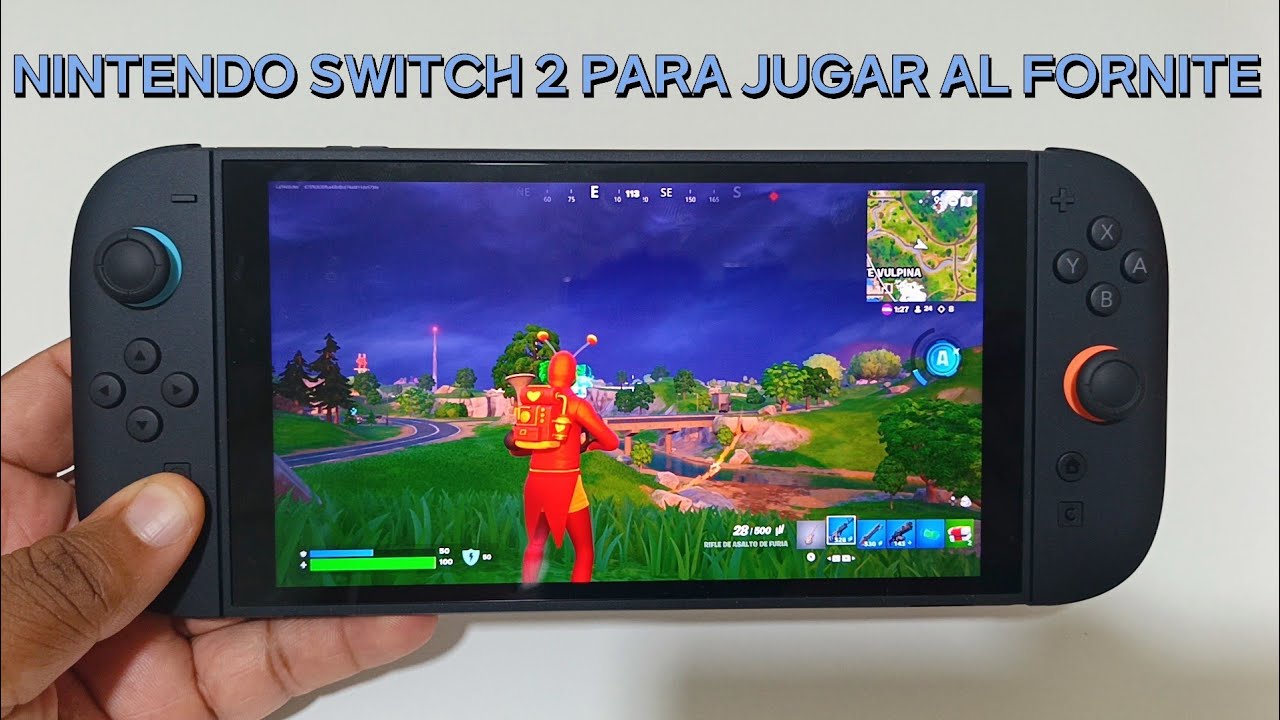 NINTENDO SWITCH 2 PARA JUGAR AL FORNITE!! ¿Vale la pena? - YouTube
