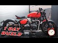 Rebuilding a Triumph Bobber in JUST 1 DAY! - Dawn to Dusk Challenge