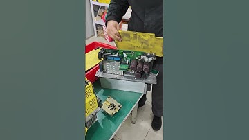 FANUC Spindle Drive A06B-6141-H015#H580 Repair#cnctech  #repairprocess #powerboard