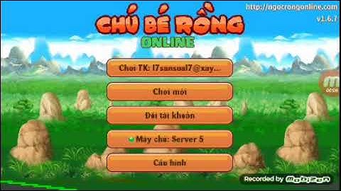 Ngọc rồng online - tặng acc có detu cho ae mới chơi