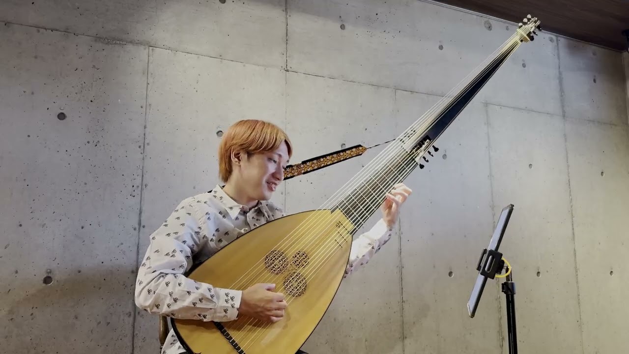 La Muzette / Robert de Visée | Theorbo: Mikiya Kaisho - YouTube