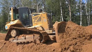 Cat D6N XL pushing sand Cat D6N XL pushing sand