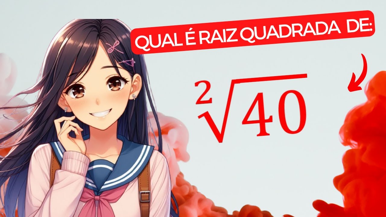 RAIZ QUADRADA de 40  - NÚMEROS IRRACIONAS  \Prof. Samuel/