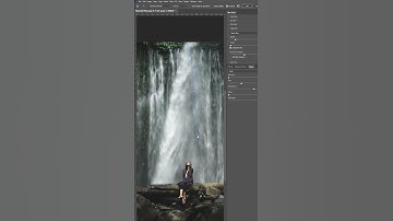 Waterfall Effect - Short Photoshop Tutorial