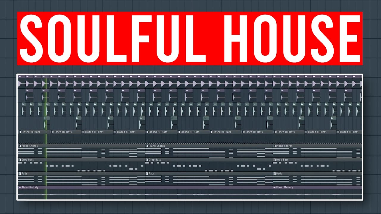How To Make SOULFUL HOUSE!! - FL Studio Tutorial (+FREE FLP)