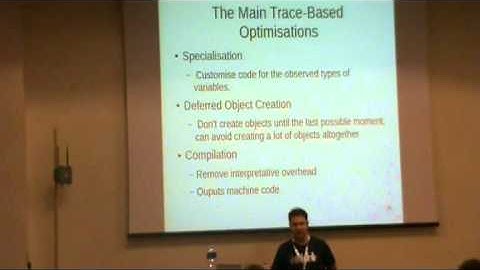 Making CPython Fast Using Trace-based Optimisations
