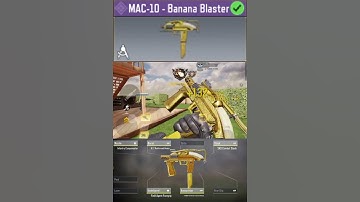 BEST MAC-10 Gunsmith No Recoil High Damege season 4 Cod Mobile #codm #callofdutymobile #shorts