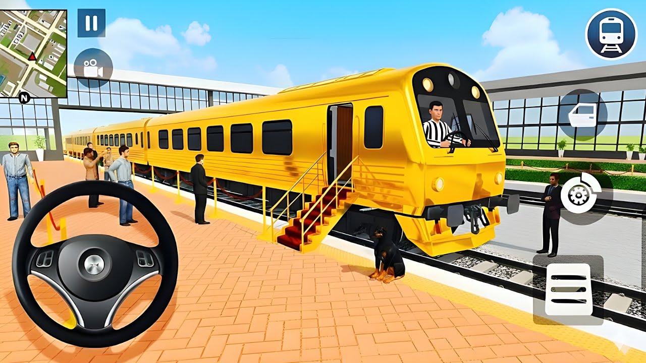🤑Indian Thift Auto Simulator🤩Indian Showroom Purchase😯Modified New Lexriy Golden train And Bike🥳Game