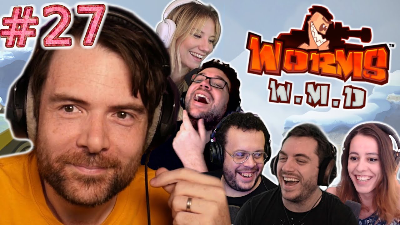 WORMS W.M.D #27 feat. Zerator, Antoine Daniel, Baghera, Mynthos & AngleDroit ! (Best-of Twitch)