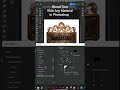 Blend Text with any material in Photoshop