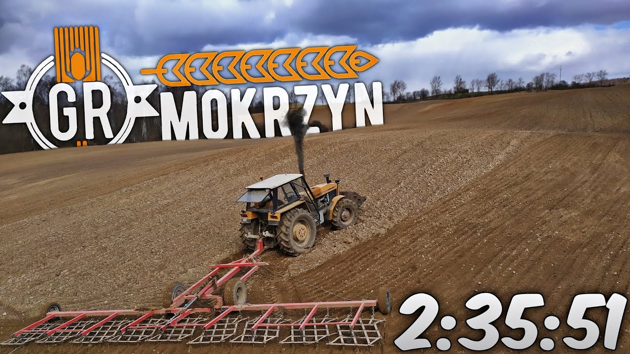 Serial 🎬 Bronowanie GR Mokrzyn 😱 Ciągnik Sam Jedzie, Łyżka RIP, Przebite Koło czyli 4 Dni w Polu🎥MST