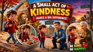 Details A Small Act of Kindness Makes a BIG Difference! ❤️ | Leo’s LearnTime | Kids Moral Story Update