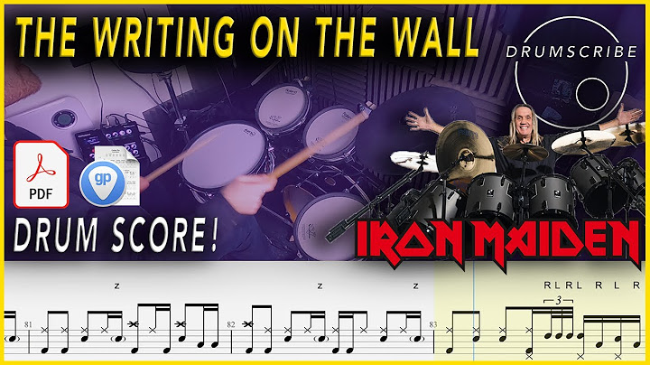 The Writing on the Wall Drums version - Drums performance video thumbnail
