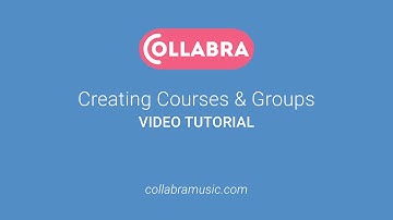Creating Courses & Groups