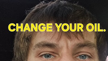 THIS IS WHY SHOULD CHANGE YOUR OIL.