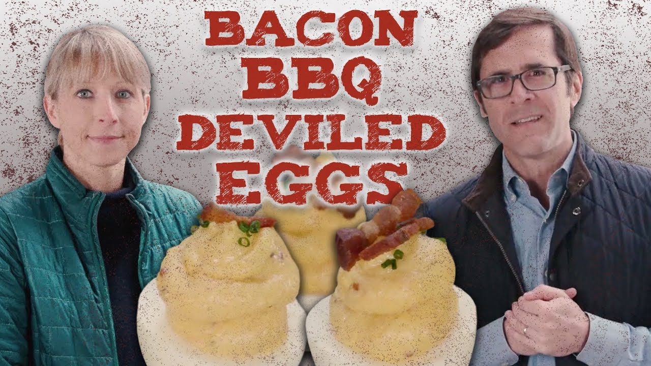 How To Make Smoked Deviled Eggs BBQ&A Southern Living YouTube