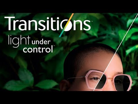Discover Light Under Control Transitions Lenses