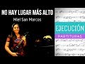 NO HAY LUGAR MÁS ALTO - MIEL SAN MARCOS - VIOLÍN COVER - PARTITURA