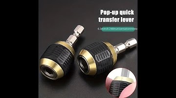Quick Release Drill Chuck Converter - Universal Hex Shank Adapter #tools #workingtools #working