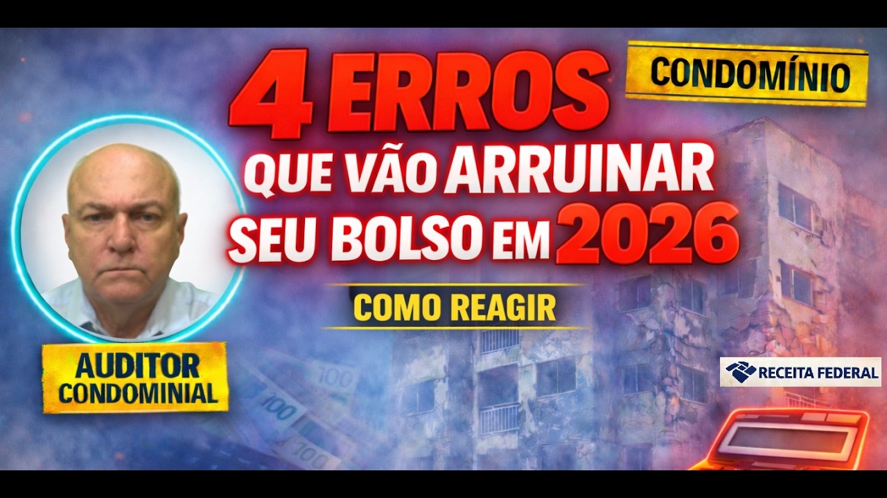 Avise seu síndico: 4 erros que podem quebrar seu condomínio em 2026🚨